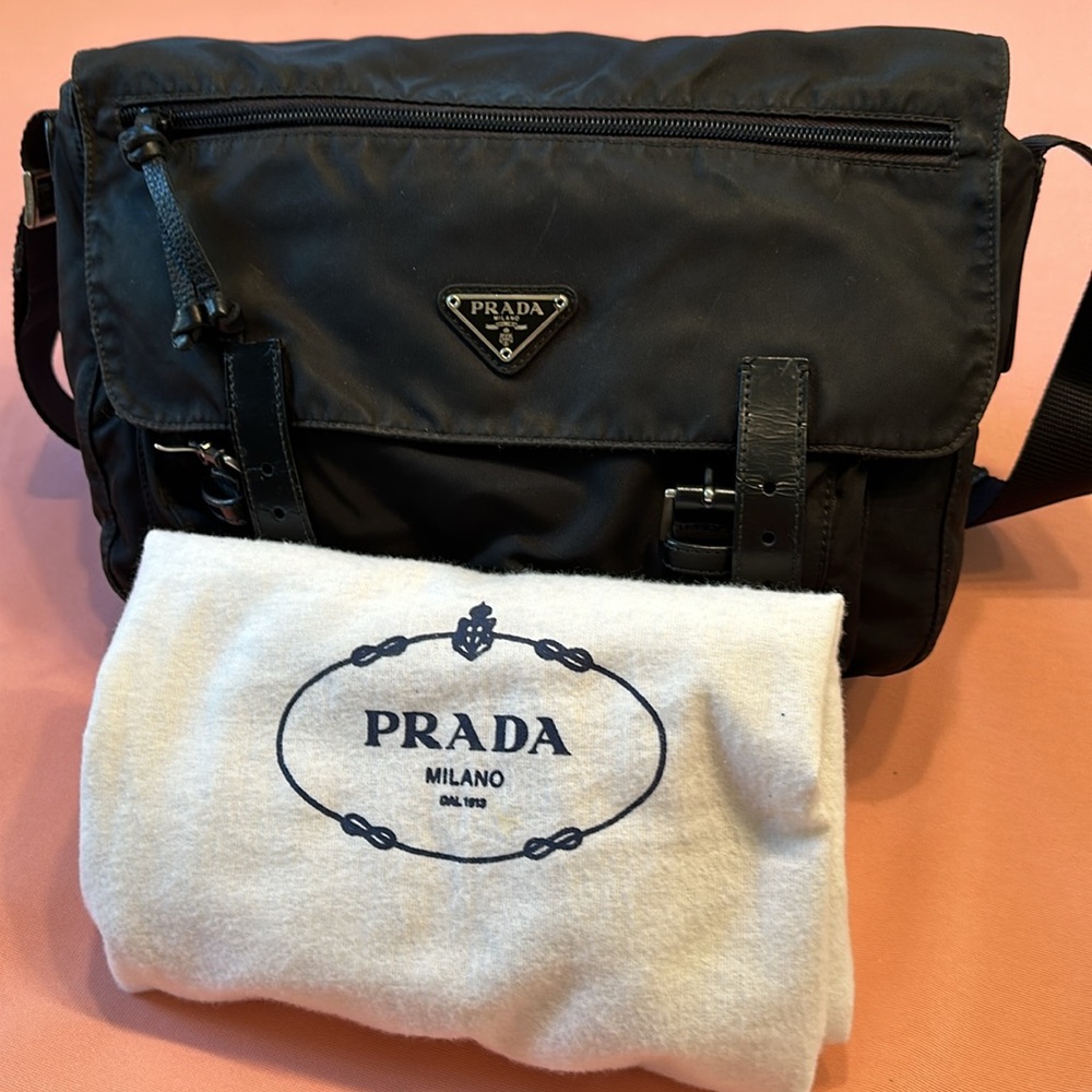Prada Bag. Black. Dust bag included.